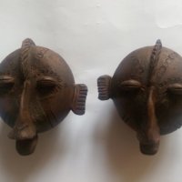 Африкански керамични маски, снимка 9 - Антикварни и старинни предмети - 30277991