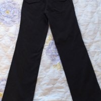 2 бр. тъмно сиви панталнони с тънко райе, снимка 1 - Панталони - 42646732