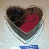 memory-музикална кутия сърце-15х15х6см-внос франция, снимка 6 - Колекции - 29592530