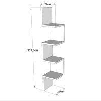 Етажерка за ъгъл , снимка 3 - Етажерки - 40470964