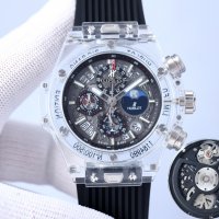 Мъжки часовник Hublot Big Bang Unico Magic Sapphire с кварцов механизъм, снимка 1 - Мъжки - 36927359