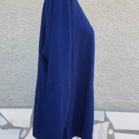 4XL  Нова тъмно синя блуза, снимка 5 - Блузи с дълъг ръкав и пуловери - 42093142