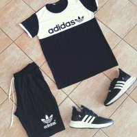 Сет-Adidas мъжки екип и маратонки , снимка 1 - Спортни дрехи, екипи - 40780377