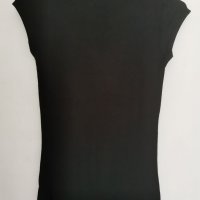 Черна тениска , снимка 2 - Потници - 34110157