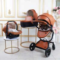 Промоция, Стилна бебешка количка 2 в 1 FooFoo, Bebumi, AULON, снимка 2 - Детски колички - 35584830