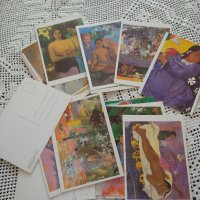 Gauguin - 30 Postkarten, снимка 2 - Специализирана литература - 36627076