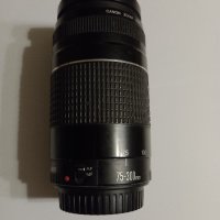 Canon EF 75-300mm f/4-5.6 III, снимка 1 - Обективи и филтри - 44387908