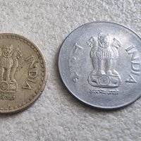 Индия. Идийски рупии. Индийски пайс. 5 бройки., снимка 9 - Нумизматика и бонистика - 42425271