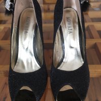 луксозни дамски обувки номер 38,марка AOWAJA, снимка 11 - Други - 17037953