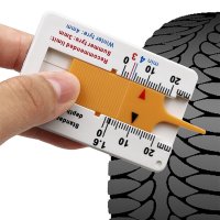 Цифров дълбокомер за измерване на дебелината на протектор на гуми, снимка 2 - Аксесоари и консумативи - 30826377