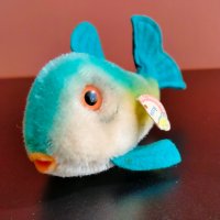 Колекционерска мека играчка Steiff Flossy Fish Риба, снимка 10 - Колекции - 37743028