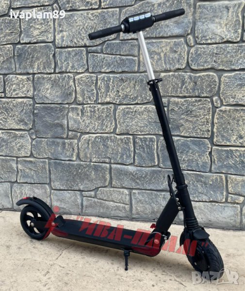 Електрическа тротинетка 8“ гуми-36V,500w,4 aH +Амортисьори+Bluetooth-модел 2025г, снимка 1