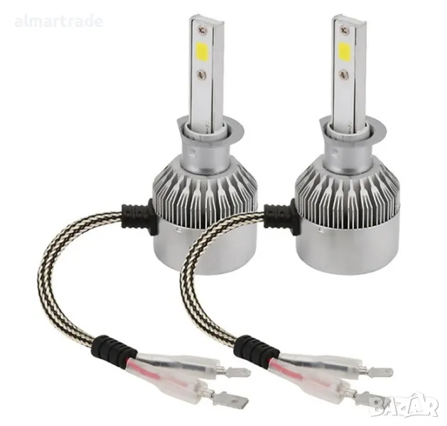 Диодни крушки H1 - 2бр/к-т, снимка 1