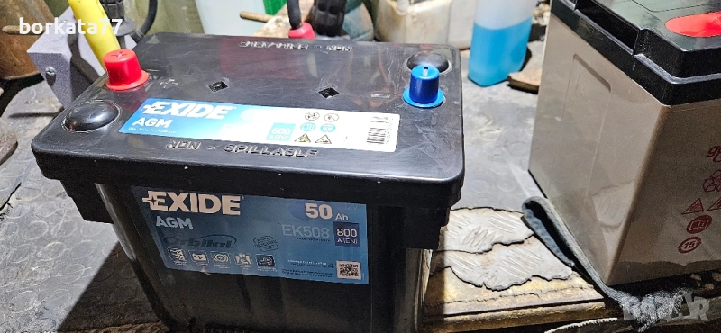 Акумулатор 50 ампера 800 стартов ток, снимка 1