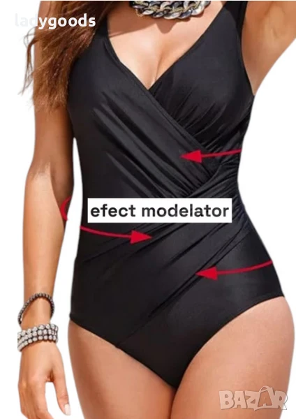 -18%! Бански костюми,цели, с чаши С и D.Mod. L38., снимка 1