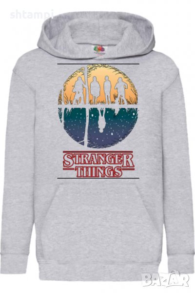 Детски Суитчър/Суитшърт Stranger Things 05,Игра,Подарък,Изненада,Забавление,Рожден Ден, снимка 1