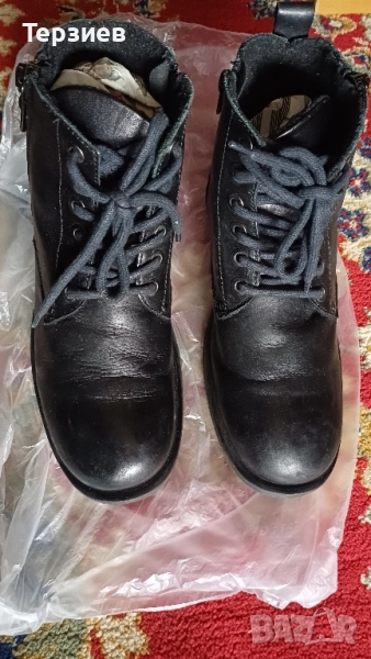 Детски кожени боти , снимка 1