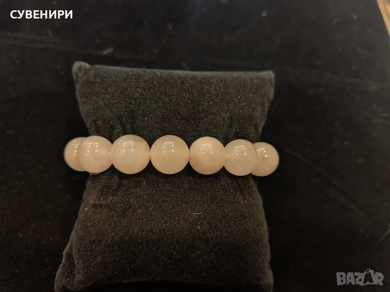 Гривна от розов кварц , снимка 1