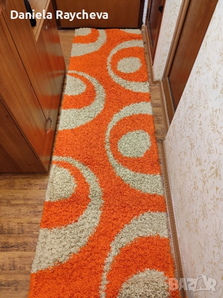 Килим - пътека с дълъг косъм, снимка 1