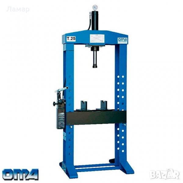 Хидравлична преса регулируема с подвижно бутало 20т 25т 50т OMA Италия, снимка 1