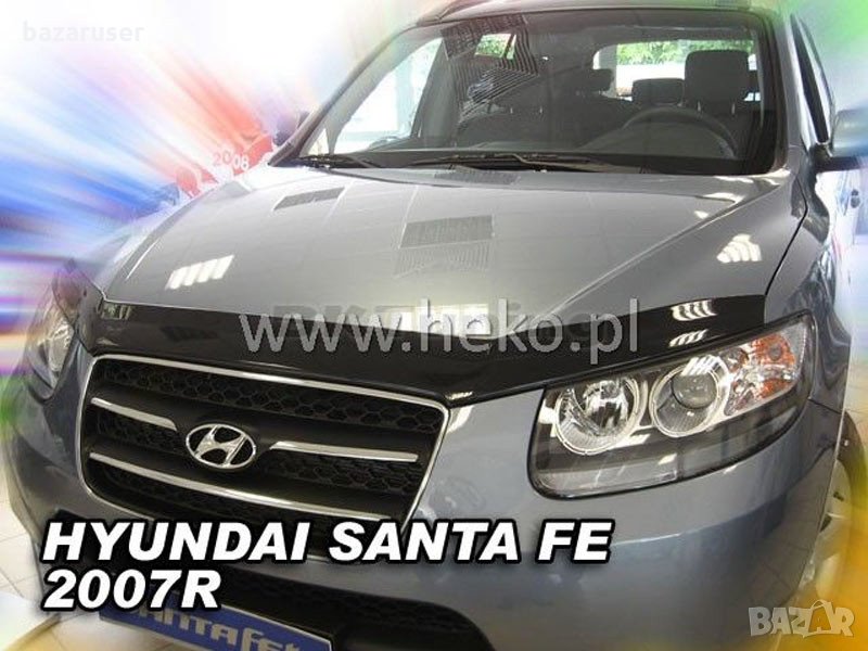 Дефлектор за преден капак за Hyundai Santa FE 2006-2012, снимка 1
