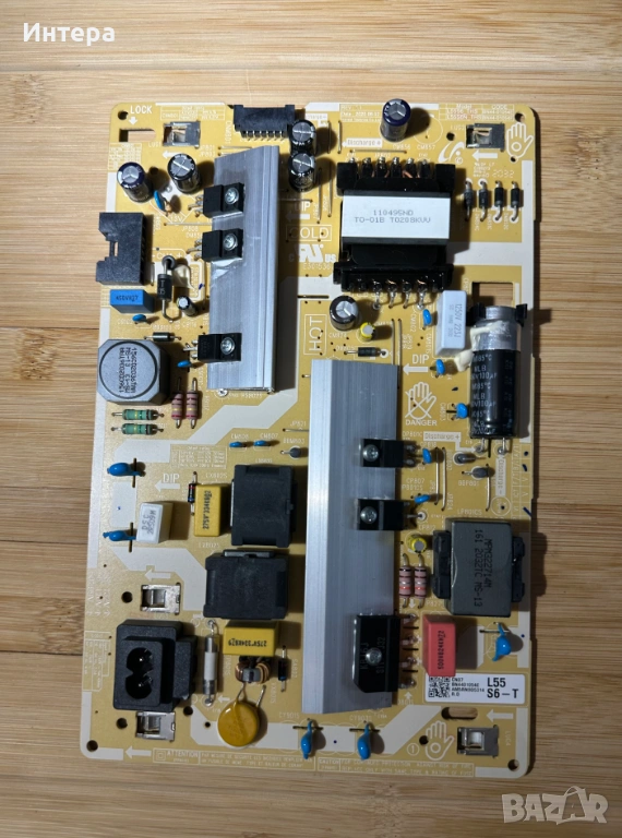 Захранване BN44-01054E L55S6_THS от Samsung UE50TU8072U, снимка 1