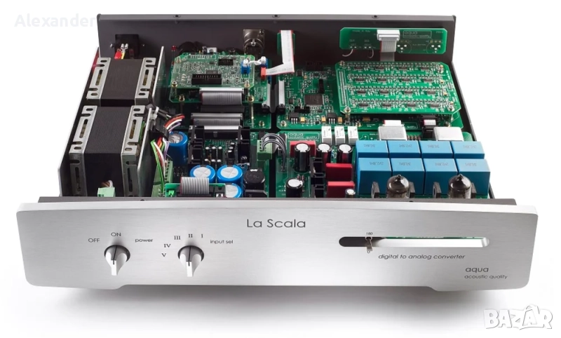 DAC Aqua La Scala R2R - ECC81 tubes, снимка 1