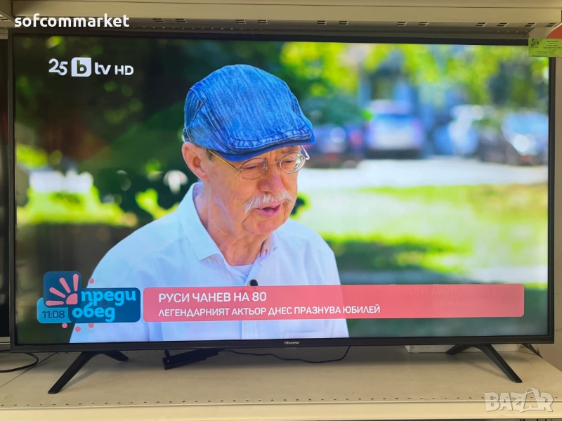Смарт телевизор 55 инча Hisence Ultra HD LED, снимка 1