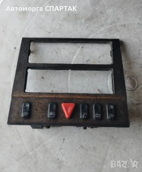 Панел бутон аварийни светлини подгряване седалки Mercedes W210 E-class (1999-2002г) 2108200151, снимка 1