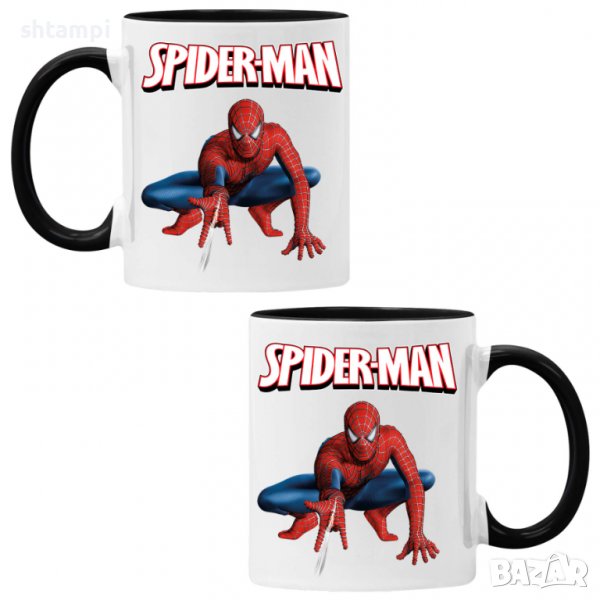 Чаша Spider man 010,Керамична Чаша, Кафе Чай, Игра,Изненада,Подарък,Повод,Празник,Рожден Ден, снимка 1