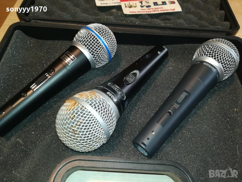 SHURE PROFI MIC-GERMANY 0601221652, снимка 1