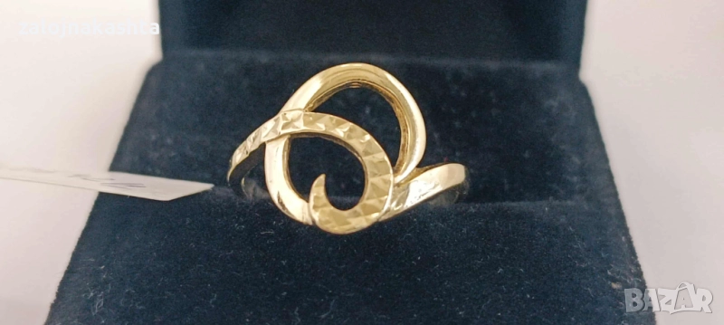Нов-Златен пръстен -2,34гр/14кр, снимка 1