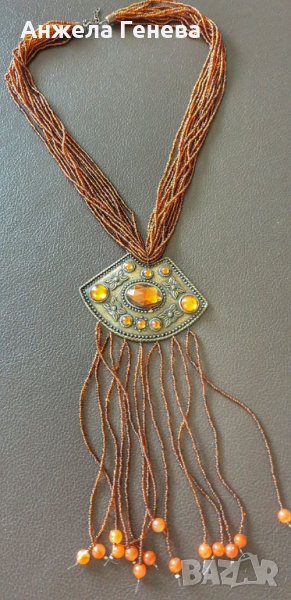 Атрактивно етно колие, снимка 1