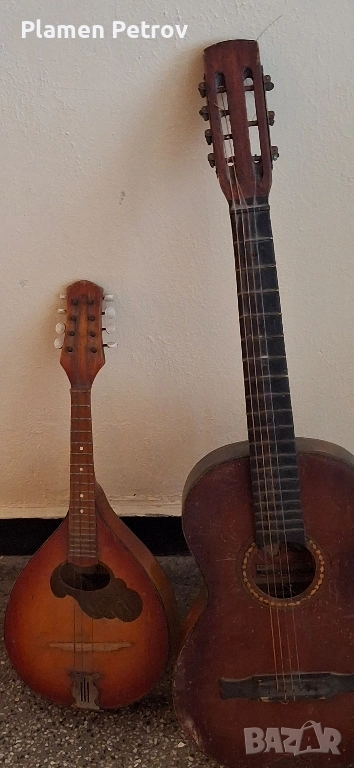 дайре и руска мандолина,,пано,китара, снимка 1