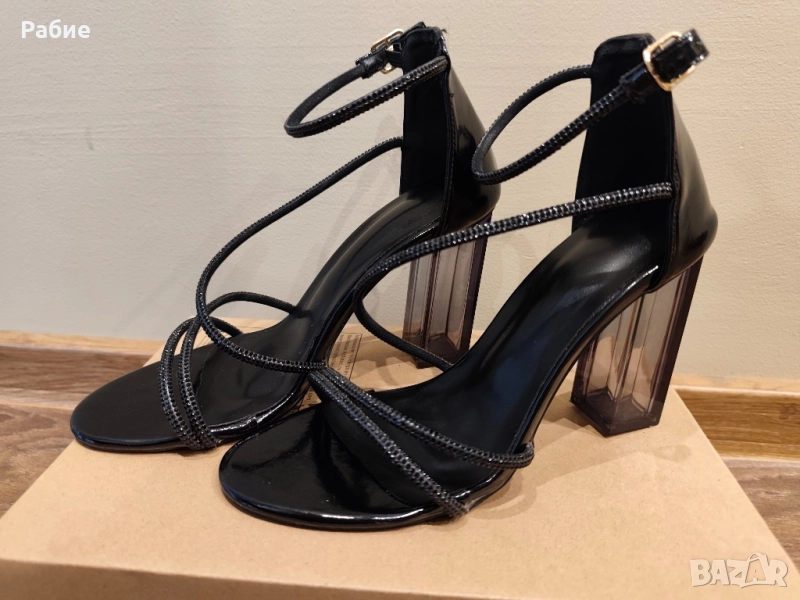 Сандали с висок ток , снимка 1