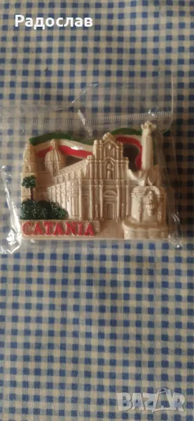 магнит за хладилник Катания Сицилия, снимка 1