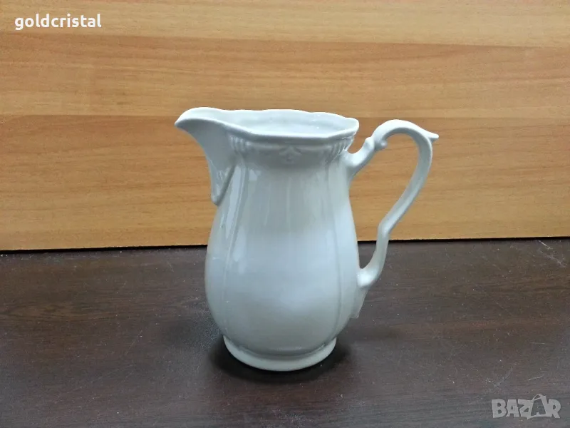 стар български порцелан барок кана , снимка 1