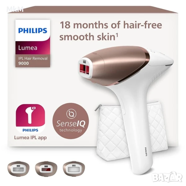 Фотоепилатор Philips Lumea Seria 9000 senseIQ, снимка 1