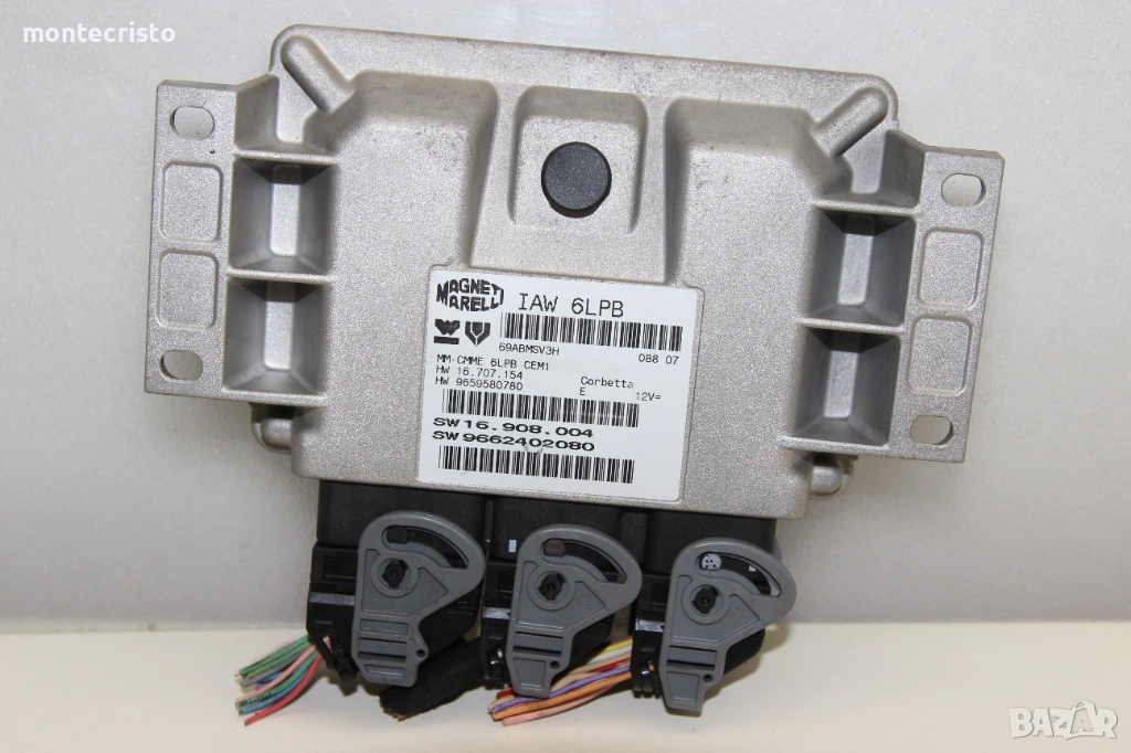 Моторен компютър Peugeot 307 (2001-2007г.) IAW 6LPB / IAW6LPB / SW 9662402080, снимка 1