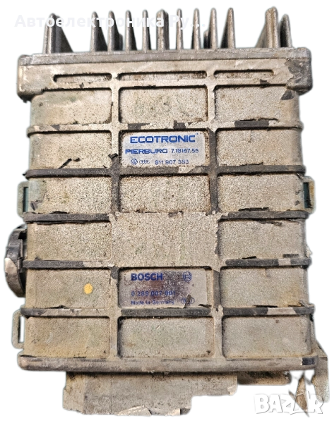 компютър VOLKSWAGEN GOLF JETTA PASSA AUDI 80 BOSCH ,0 285 007 001, 0285007001,7.18167.55,811 907 383, снимка 1