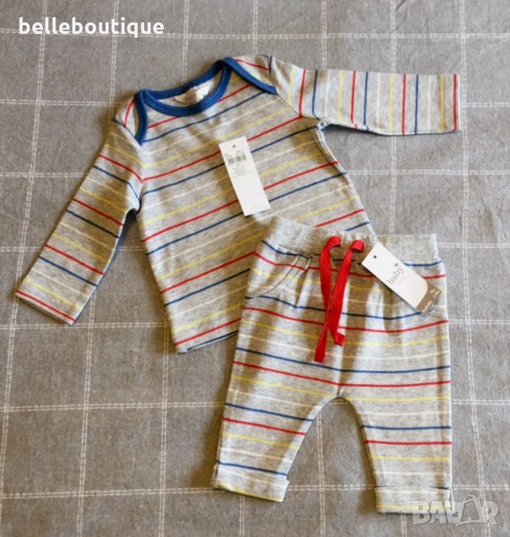 Бебешки комплект за новородено момченце 0-3 мес. М&Co, снимка 1