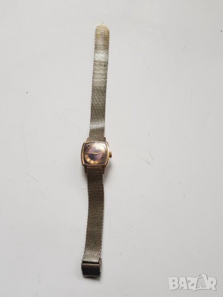 Дамски ретро позлатен механичен часовник Sekonda 17 jewels, снимка 1