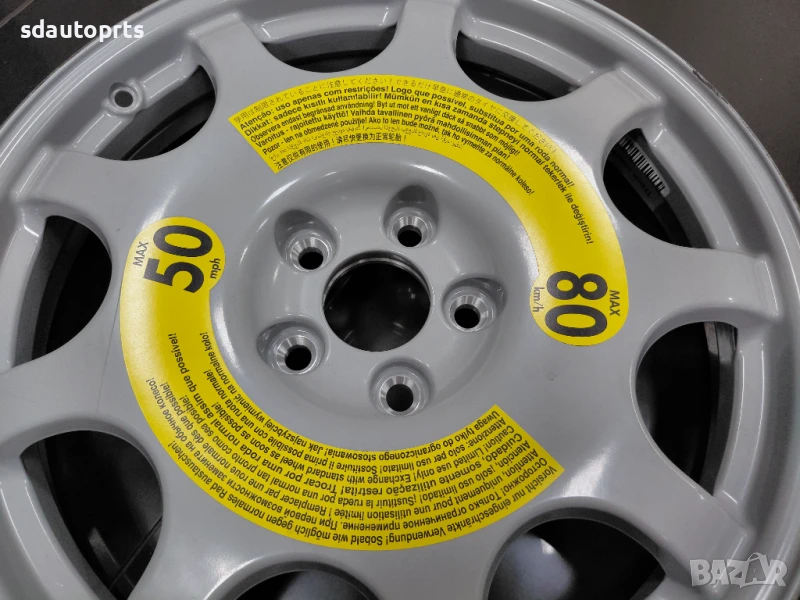 5A44CA2 Нова 18" 3.5J ET-7 Резервна гума патерица BMW X3 G45, снимка 1