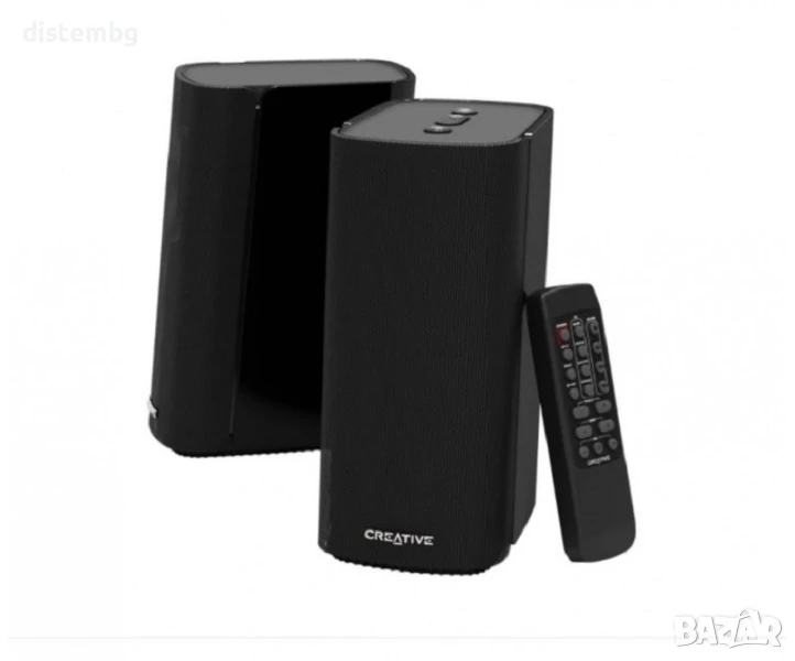 Безжични тонколони Creative T100, 2.0, 2x20W, Bluetooth, снимка 1