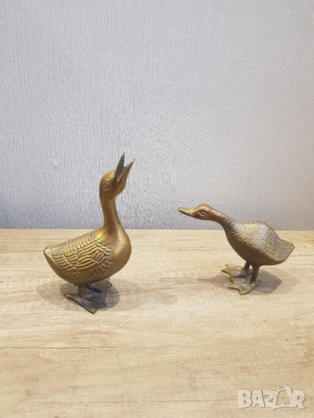 Две бронзови патици, снимка 1