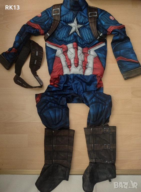 Карнавален костюм на капитан Америка , снимка 1