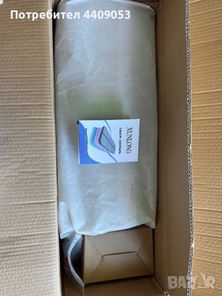 Надуваема постелка за гимнастика, снимка 1