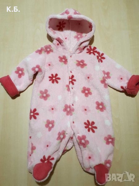 Поларен ескимос с качулка🌸🌺 3-6 месеца, снимка 1