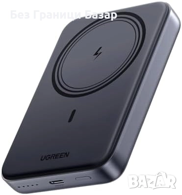 Нова Магнитна външна батерия 10000mAh UGREEN MagSafe с бързо зареждане, снимка 1