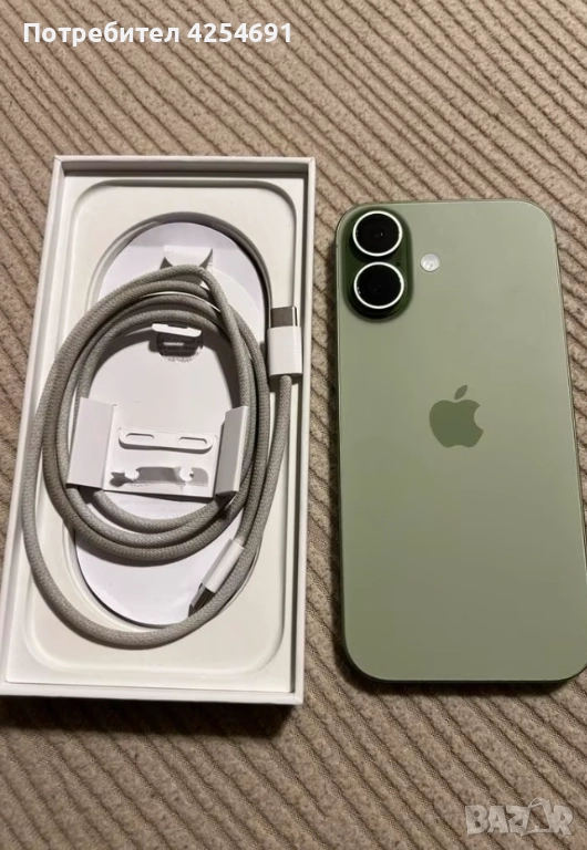 iPhone 17 256GB зелен, снимка 1